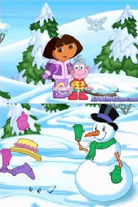 Dora the Explorer - Dora Saves the Snow Princess (USA) screen shot game playing